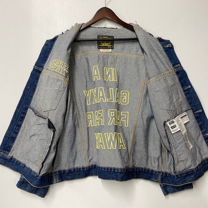 【中古品】【メンズ】 LEVI'S × STAR WARS リーバイス×スターウォーズ PC9-79697-0009 DENIM JACKET デニム ジャケット アウター 147-260619-cs-01-izu サイズ：L カラー：インディゴ 万代Net店