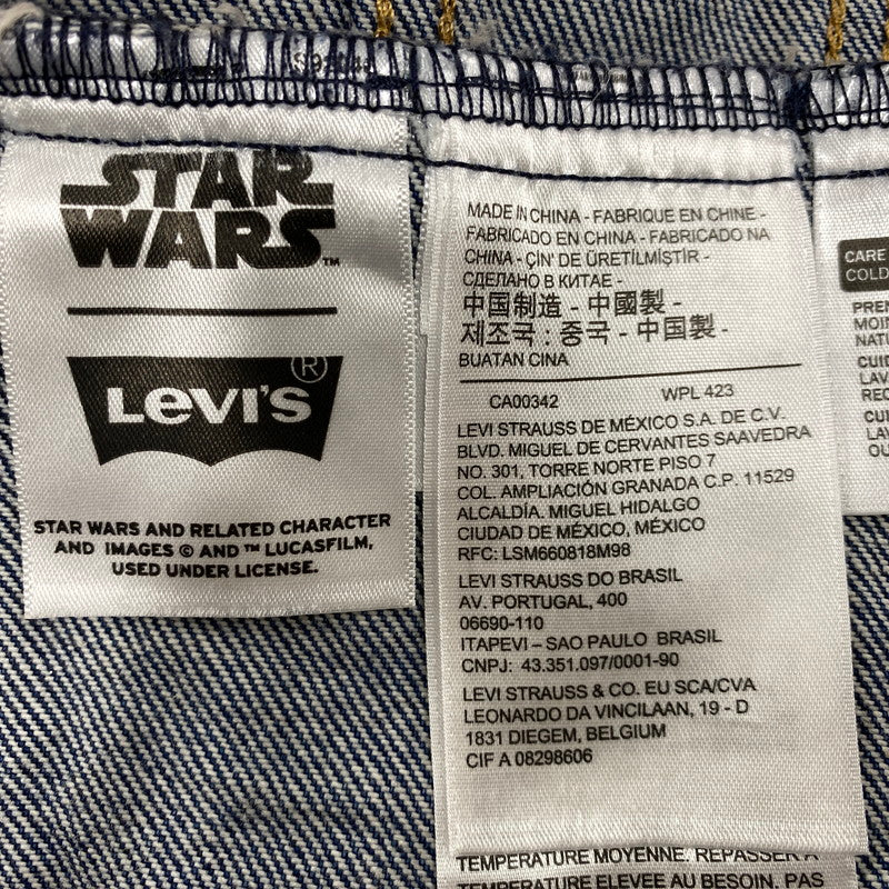 【中古品】【メンズ】 LEVI'S × STAR WARS リーバイス×スターウォーズ PC9-79697-0009 DENIM JACKET デニム ジャケット アウター 147-260619-cs-01-izu サイズ：L カラー：インディゴ 万代Net店