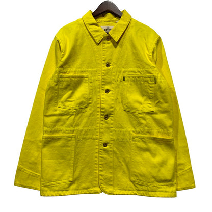 【中古品】【メンズ】 Levi's リーバイス COVERALLS COVERALLS PC9-56469-0001 カバーオール ジャケット アウター 147-260629-as-19-izu サイズ：M カラー：イエロー 万代Net店