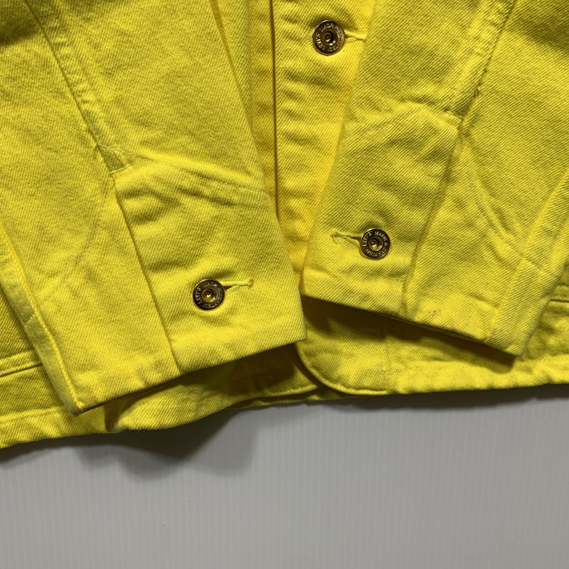 【中古品】【メンズ】 Levi's リーバイス COVERALLS COVERALLS PC9-56469-0001 カバーオール ジャケット アウター 147-260629-as-19-izu サイズ：M カラー：イエロー 万代Net店