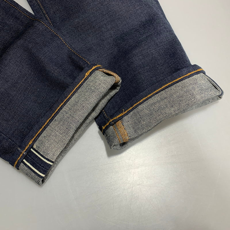 【中古美品】【メンズ】 LEVI'S MADE & CRAFTED リーバイス メイドアンドクラフテッド RAIL STRAIGHT DENIM PANTS PC9-26468-0008 ストレート デニムパンツ ジーンズ 158-260629-as-21-izu サイズ：28×32 カラー：インディゴ 万代Net店
