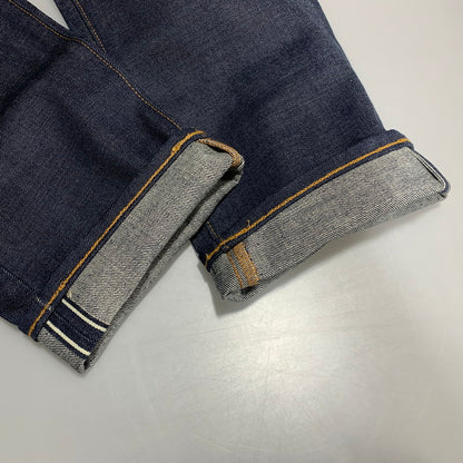 【中古美品】【メンズ】 LEVI'S MADE & CRAFTED リーバイス メイドアンドクラフテッド RAIL STRAIGHT DENIM PANTS PC9-26468-0008 ストレート デニムパンツ ジーンズ 158-260629-as-21-izu サイズ：28×32 カラー：インディゴ 万代Net店