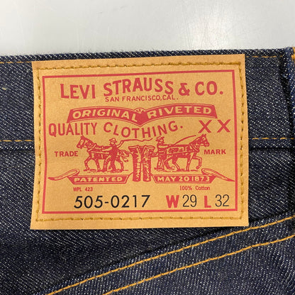 【中古美品】【メンズ】 LEVI'S VINTAGE CLOTHING リーバイスビンテージクロージング PC9-67505-0098 505-0217 67MODEL 505 DENIM PANTS デニム パンツ ボトムス ズボン 156-260619-cs-06-izu サイズ：W29 L32 カラー：インディゴ 万代Net店