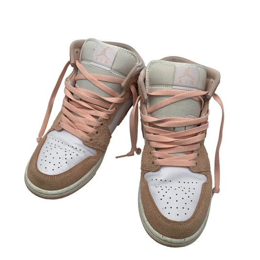 【中古品】【メンズ】 NIKE ナイキ FN5215-161 AIR JORDAN 1 MID SE エア ジョーダン ワン ミッド エスイー スニーカー シューズ 靴 160-260627-cs-15-izu サイズ：26.5cm カラー：WHITE/SAIL/LEGEND PINK 万代Net店