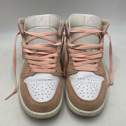 【中古品】【メンズ】 NIKE ナイキ FN5215-161 AIR JORDAN 1 MID SE エア ジョーダン ワン ミッド エスイー スニーカー シューズ 靴 160-260627-cs-15-izu サイズ：26.5cm カラー：WHITE/SAIL/LEGEND PINK 万代Net店