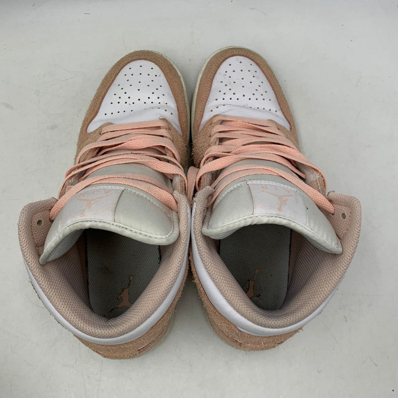 【中古品】【メンズ】 NIKE ナイキ FN5215-161 AIR JORDAN 1 MID SE エア ジョーダン ワン ミッド エスイー スニーカー シューズ 靴 160-260627-cs-15-izu サイズ：26.5cm カラー：WHITE/SAIL/LEGEND PINK 万代Net店