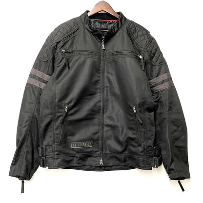 【中古品】【メンズ】 HARLEY-DAVIDSON ハーレーダビッドソン 98556-14VM RIDINGGEAR EXCAM WARRIOR WESH JACKET ライディングギア エクスカム ウォーリア メッシュジャケット アウター 145-260623-ya-06-izu サイズ：2XL カラー：ブラック 万代Net店