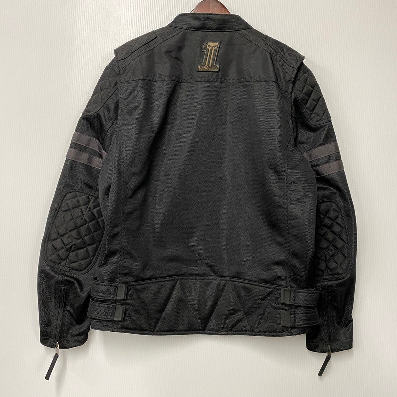 【中古品】【メンズ】 HARLEY-DAVIDSON ハーレーダビッドソン 98556-14VM RIDINGGEAR EXCAM WARRIOR WESH JACKET ライディングギア エクスカム ウォーリア メッシュジャケット アウター 145-260623-ya-06-izu サイズ：2XL カラー：ブラック 万代Net店