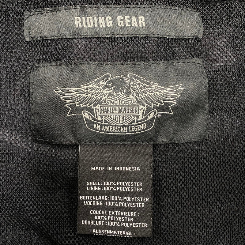 【中古品】【メンズ】 HARLEY-DAVIDSON ハーレーダビッドソン 98556-14VM RIDINGGEAR EXCAM WARRIOR WESH JACKET ライディングギア エクスカム ウォーリア メッシュジャケット アウター 145-260623-ya-06-izu サイズ：2XL カラー：ブラック 万代Net店