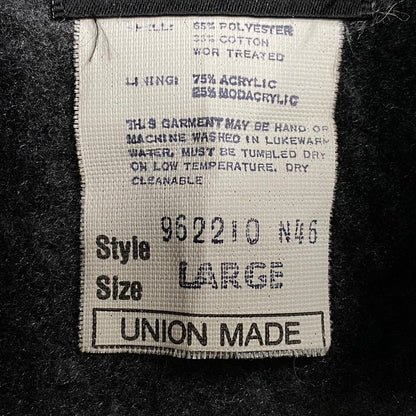 【中古品】【メンズ】 HARLEY-DAVIDSON ハーレーダビッドソン 962210 USA製 CHECK LINER JACKET チェック ライナー ジャケット アウター 146-260623-ya-05-izu サイズ：L カラー：ブラック 万代Net店