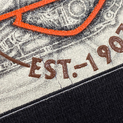 【中古品】【メンズ】 HARLEY-DAVIDSON ハーレーダビッドソン USA製 90’S WARR'S H-D ウォーズ エイチディーS S TEE ショートスリーブ Tシャツ トップス 半袖 146-260623-ya-04-izu サイズ：XL カラー：ブラック 万代Net店