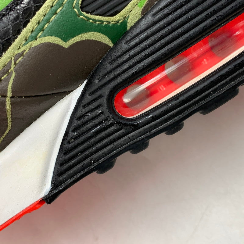 【中古品】【メンズ】 NIKE×ATMOS ナイキ×アトモス CW6024-600 AIR MAX 90 エア マックス スニーカー シューズ 靴 160-260629-cs-22-izu サイズ：27cm カラー：INFRARED/BLACK 万代Net店