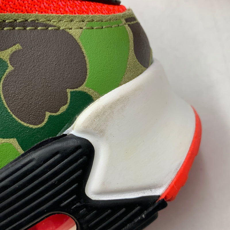 【中古品】【メンズ】 NIKE×ATMOS ナイキ×アトモス CW6024-600 AIR MAX 90 エア マックス スニーカー シューズ 靴 160-260629-cs-22-izu サイズ：27cm カラー：INFRARED/BLACK 万代Net店