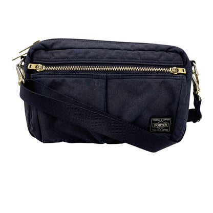 【中古品】【メンズ/レディース】 PORTER ポーター DRAFT SHOULDER BAG ドラフト ショルダー バッグ カバン 鞄 188-260629-cs-18-izu カラー：ネイビー 万代Net店