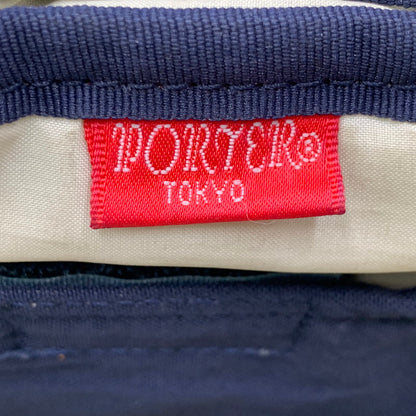 【中古品】【メンズ/レディース】 PORTER ポーター DRAFT SHOULDER BAG ドラフト ショルダー バッグ カバン 鞄 188-260629-cs-18-izu カラー：ネイビー 万代Net店