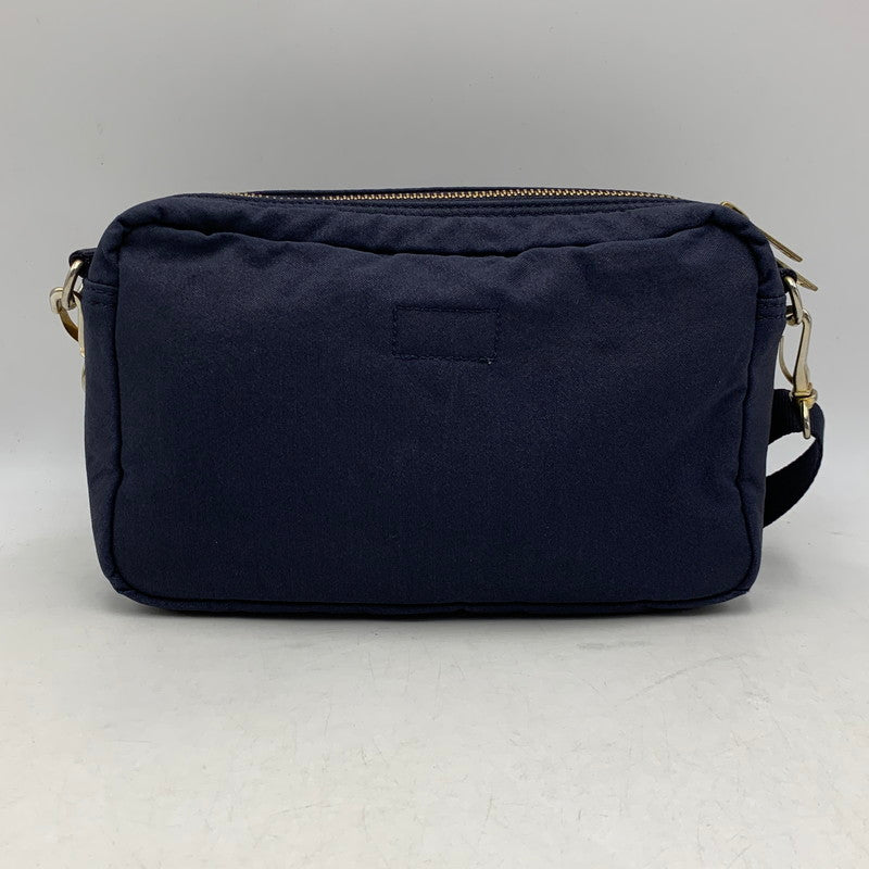 【中古品】【メンズ/レディース】 PORTER ポーター DRAFT SHOULDER BAG ドラフト ショルダー バッグ カバン 鞄 188-260629-cs-18-izu カラー：ネイビー 万代Net店