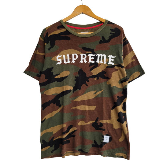 【中古品】【メンズ】 SUPREME シュプリーム 14SS ROCKSTEADY TOP ロックステディ トップ トップス 半袖 149-260623-ya-09-izu サイズ：S カラー：マルチ 万代Net店