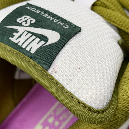 【中古品】【メンズ】 NIKE SB×ALEXIS SABLONE ナイキエスビー×アレクシス サブローン HJ3386-300 DUNK LOW PRO ダンク ロー プロ スニーカー シューズ 靴 160-260629-cs-21-izu サイズ：27cm カラー：OIL GREEN/DESERT MOSS-WHITE 万代Net店