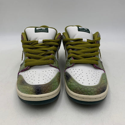 【中古品】【メンズ】 NIKE SB×ALEXIS SABLONE ナイキエスビー×アレクシス サブローン HJ3386-300 DUNK LOW PRO ダンク ロー プロ スニーカー シューズ 靴 160-260629-cs-21-izu サイズ：27cm カラー：OIL GREEN/DESERT MOSS-WHITE 万代Net店
