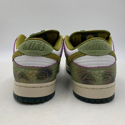 【中古品】【メンズ】 NIKE SB×ALEXIS SABLONE ナイキエスビー×アレクシス サブローン HJ3386-300 DUNK LOW PRO ダンク ロー プロ スニーカー シューズ 靴 160-260629-cs-21-izu サイズ：27cm カラー：OIL GREEN/DESERT MOSS-WHITE 万代Net店