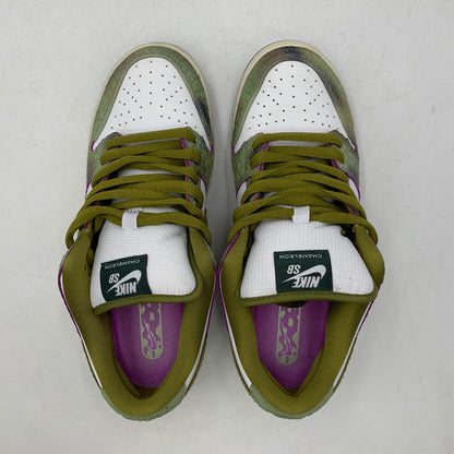 【中古品】【メンズ】 NIKE SB×ALEXIS SABLONE ナイキエスビー×アレクシス サブローン HJ3386-300 DUNK LOW PRO ダンク ロー プロ スニーカー シューズ 靴 160-260629-cs-21-izu サイズ：27cm カラー：OIL GREEN/DESERT MOSS-WHITE 万代Net店