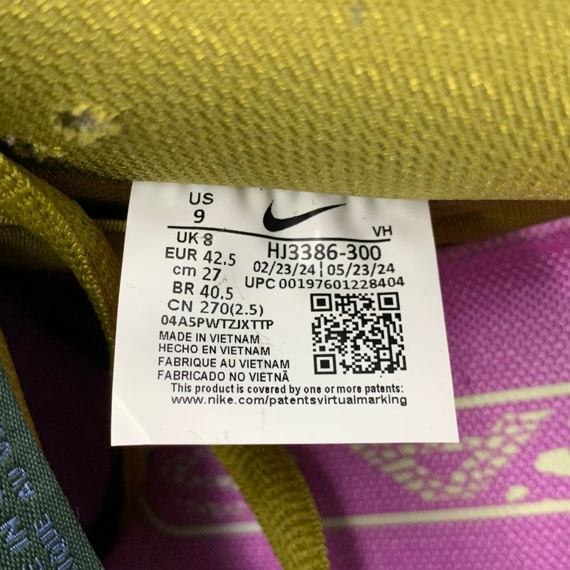 【中古品】【メンズ】 NIKE SB×ALEXIS SABLONE ナイキエスビー×アレクシス サブローン HJ3386-300 DUNK LOW PRO ダンク ロー プロ スニーカー シューズ 靴 160-260629-cs-21-izu サイズ：27cm カラー：OIL GREEN/DESERT MOSS-WHITE 万代Net店