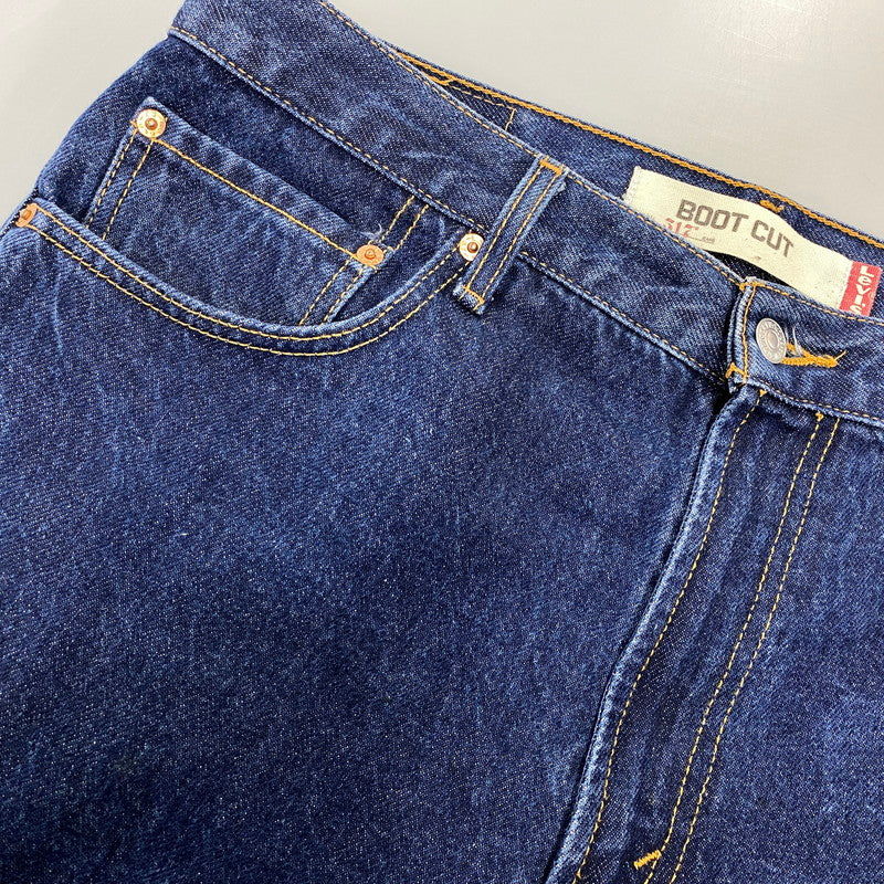 【中古品】【メンズ】 LEVI’S リーバイス 005170216 刻印138M 2004年製 00S 517 BOOT CUT DENIM PANTS ブーツ カット デニム パンツ ズボン ボトムス 157-260720-ya-05-izu サイズ：34×34 カラー：インディゴ 万代Net店