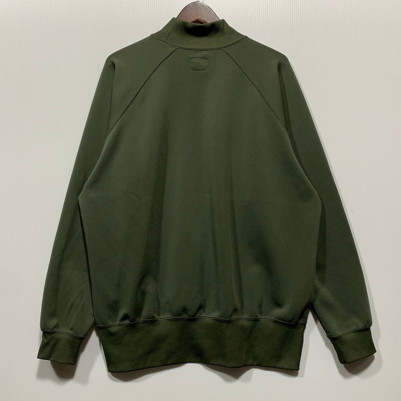 【中古品】【メンズ】 NEEDLES ニードルス LQ244 LS MOCK NECK TEE - PE/PU JERSEY ロングスリーブ モックネック ティー ジャージ トップス 長袖 140-260629-cs-12-izu サイズ：L カラー：グリーン 万代Net店