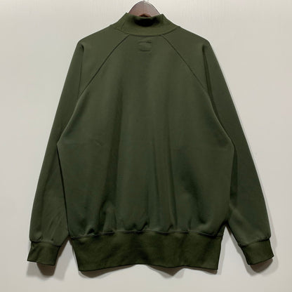 【中古品】【メンズ】 NEEDLES ニードルス LQ244 LS MOCK NECK TEE - PE/PU JERSEY ロングスリーブ モックネック ティー ジャージ トップス 長袖 140-260629-cs-12-izu サイズ：L カラー：グリーン 万代Net店