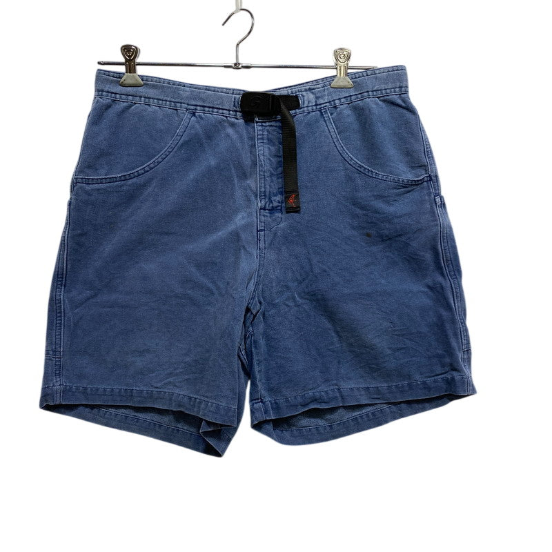 【中古品】【メンズ】 GRAMICCI グラミチ USA製 90S CLIMBING SHORTS クライミング ショーツ ズボン ボトムス 155-260714-ya-19-izu サイズ：L カラー：ブルー系 万代Net店