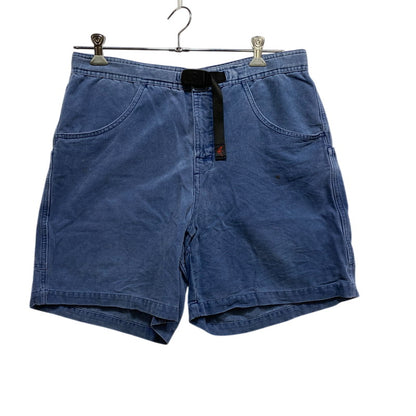 【中古品】【メンズ】 GRAMICCI グラミチ USA製 90S CLIMBING SHORTS クライミング ショーツ ズボン ボトムス 155-260714-ya-19-izu サイズ：L カラー：ブルー系 万代Net店