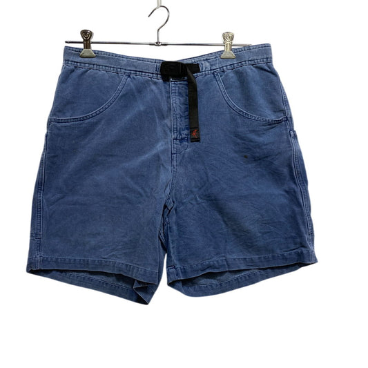 【中古品】【メンズ】 GRAMICCI グラミチ USA製 90S CLIMBING SHORTS クライミング ショーツ ズボン ボトムス 155-260714-ya-19-izu サイズ：L カラー：ブルー系 万代Net店