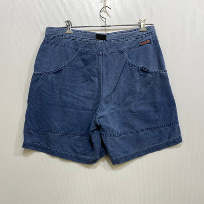 【中古品】【メンズ】 GRAMICCI グラミチ USA製 90S CLIMBING SHORTS クライミング ショーツ ズボン ボトムス 155-260714-ya-19-izu サイズ：L カラー：ブルー系 万代Net店