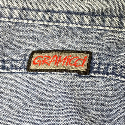 【中古品】【メンズ】 GRAMICCI グラミチ USA製 90S CLIMBING SHORTS クライミング ショーツ ズボン ボトムス 155-260714-ya-19-izu サイズ：L カラー：ブルー系 万代Net店