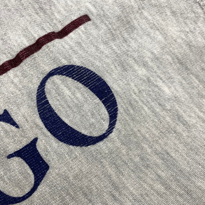 【中古品】【メンズ】 CHAMPION チャンピオン USA製 染み込みプリント 刺繍タグ 90S GSB REVERSE WEAVE SWEATSHIRT リバースウィーブ スウェットシャツ トップス 長袖 146-260623-ya-07-izu サイズ：XXL カラー：アッシュグレー 万代Net店