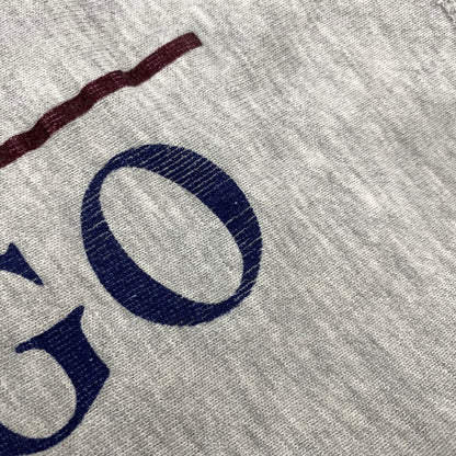 【中古品】【メンズ】 CHAMPION チャンピオン USA製 染み込みプリント 刺繍タグ 90S GSB REVERSE WEAVE SWEATSHIRT リバースウィーブ スウェットシャツ トップス 長袖 146-260623-ya-07-izu サイズ：XXL カラー：アッシュグレー 万代Net店