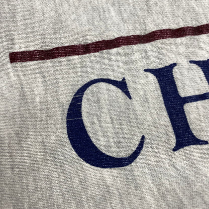 【中古品】【メンズ】 CHAMPION チャンピオン USA製 染み込みプリント 刺繍タグ 90S GSB REVERSE WEAVE SWEATSHIRT リバースウィーブ スウェットシャツ トップス 長袖 146-260623-ya-07-izu サイズ：XXL カラー：アッシュグレー 万代Net店