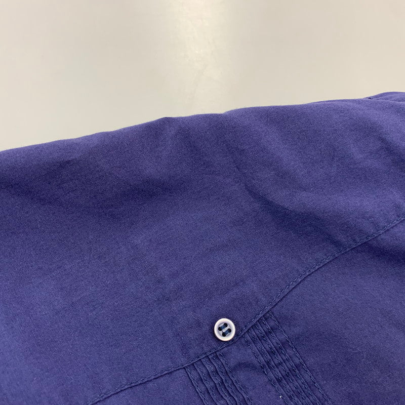 【中古品】【メンズ】 SUPREME シュプリーム 90S CUBA SHIRT キューバ シャツ トップス 半袖 146-260730-cs-03-izu サイズ：1X カラー：ネイビー 万代Net店