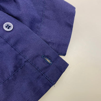 【中古品】【メンズ】 SUPREME シュプリーム 90S CUBA SHIRT キューバ シャツ トップス 半袖 146-260730-cs-03-izu サイズ：1X カラー：ネイビー 万代Net店