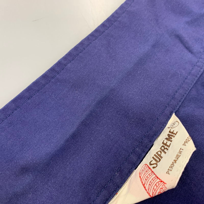 【中古品】【メンズ】 SUPREME シュプリーム 90S CUBA SHIRT キューバ シャツ トップス 半袖 146-260730-cs-03-izu サイズ：1X カラー：ネイビー 万代Net店