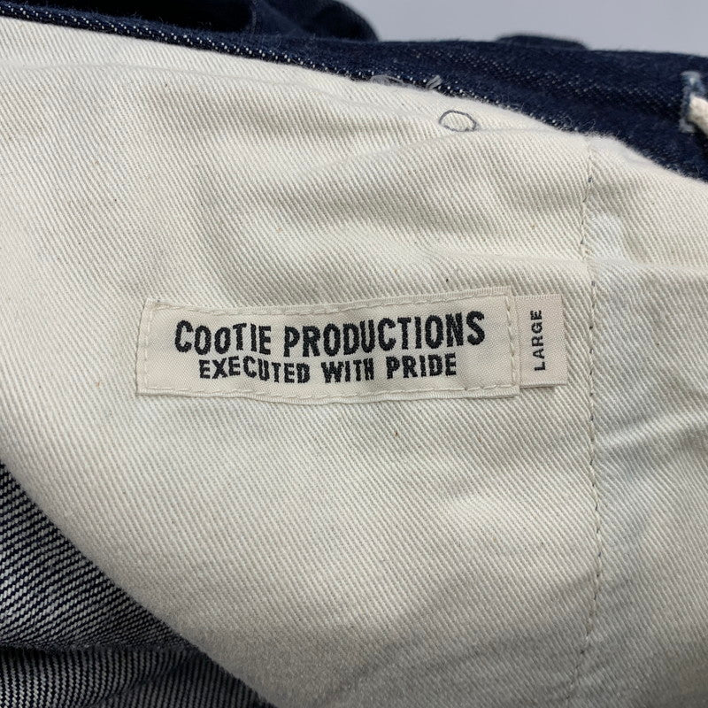 【中古品】【メンズ】 COOTIE PRODUCTIONS クーティープロダクションズ 5 POCKET BAGGY DENIM EASY PANTS ポケット バギー デニム イージー パンツ ズボン ボトムス 153-260620-ya-09-izu サイズ：L カラー：インディゴ 万代Net店