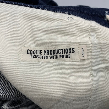 【中古品】【メンズ】 COOTIE PRODUCTIONS クーティープロダクションズ 5 POCKET BAGGY DENIM EASY PANTS ポケット バギー デニム イージー パンツ ズボン ボトムス 153-260620-ya-09-izu サイズ：L カラー：インディゴ 万代Net店