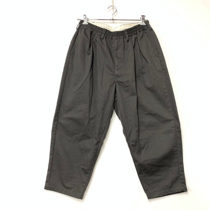 【中古品】【メンズ】 COOTIE PRODUCTIONS クーティープロダクションズ 2－TUCK タック EASY WIDE PANTS イージー ワイド パンツ ズボン ボトムス 153-260620-ya-08-izu サイズ：L カラー：チャコール 万代Net店