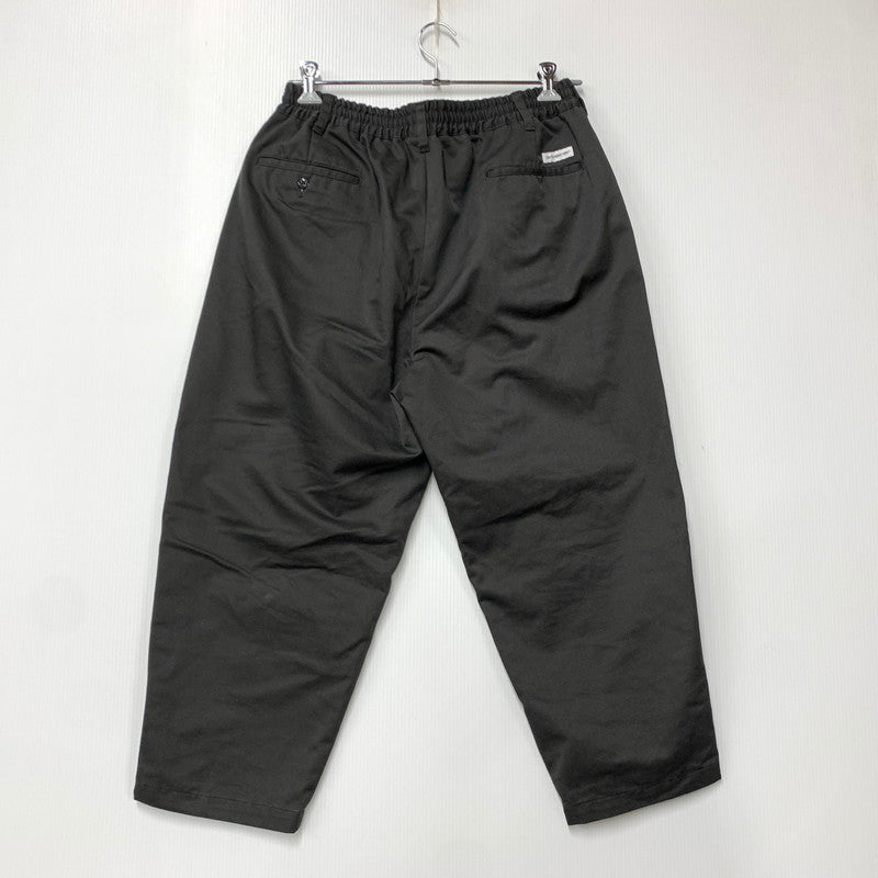 【中古品】【メンズ】 COOTIE PRODUCTIONS クーティープロダクションズ 2－TUCK タック EASY WIDE PANTS イージー ワイド パンツ ズボン ボトムス 153-260620-ya-08-izu サイズ：L カラー：チャコール 万代Net店