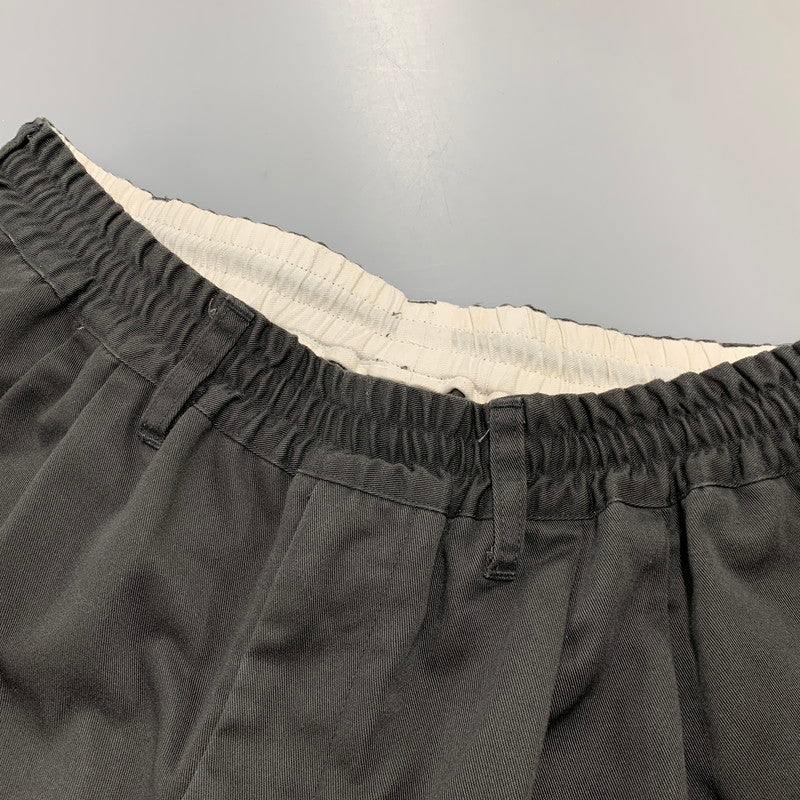 【中古品】【メンズ】 COOTIE PRODUCTIONS クーティープロダクションズ 2－TUCK タック EASY WIDE PANTS イージー ワイド パンツ ズボン ボトムス 153-260620-ya-08-izu サイズ：L カラー：チャコール 万代Net店