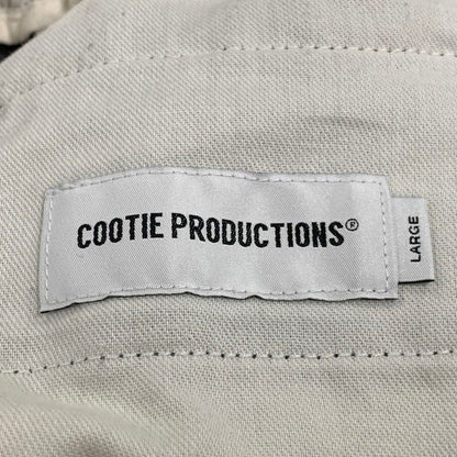 【中古品】【メンズ】 COOTIE PRODUCTIONS クーティープロダクションズ 2－TUCK タック EASY WIDE PANTS イージー ワイド パンツ ズボン ボトムス 153-260620-ya-08-izu サイズ：L カラー：チャコール 万代Net店