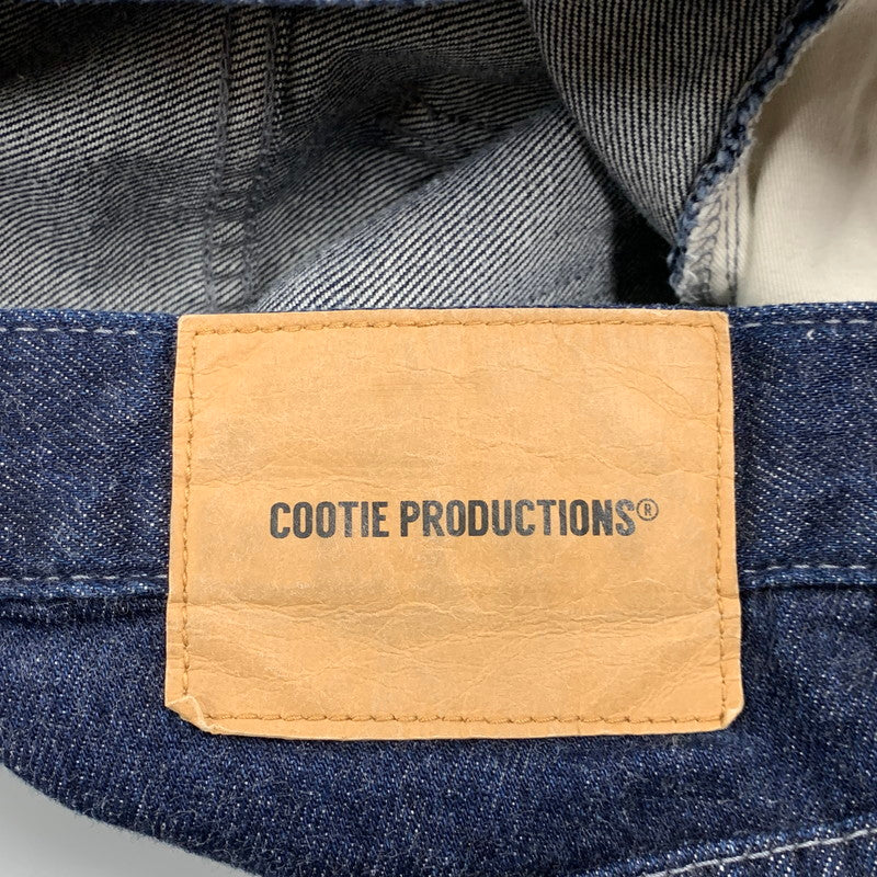 【中古品】【メンズ】 COOTIE PRODUCTIONS クーティープロダクションズ 5 POCKET ポケット BAGGY DENIM PANTS バギー デニム パンツ ズボン ボトムス 153-260620-ya-06-izu サイズ：L カラー：インディゴ 万代Net店