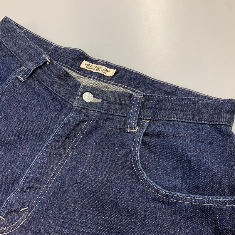 【中古品】【メンズ】 COOTIE PRODUCTIONS クーティープロダクションズ 5 POCKET ポケット BAGGY DENIM PANTS バギー デニム パンツ ズボン ボトムス 153-260620-ya-06-izu サイズ：L カラー：インディゴ 万代Net店