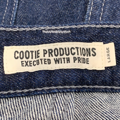 【中古品】【メンズ】 COOTIE PRODUCTIONS クーティープロダクションズ 5 POCKET ポケット BAGGY DENIM PANTS バギー デニム パンツ ズボン ボトムス 153-260620-ya-06-izu サイズ：L カラー：インディゴ 万代Net店