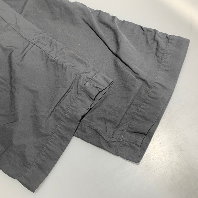 【中古品】【メンズ】 GRAPHPAPER グラフペーパー GM221-40061 GARMENT DYED POPLIN TAPERED SLACKS ガーメント ダイ ポプリン テーパード スラックス パンツ ボトムス ズボン 151-260629-cs-15-izu サイズ：F カラー：グレー系 万代Net店